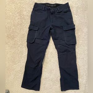 Carhartt Navy Blue Cargo Pants